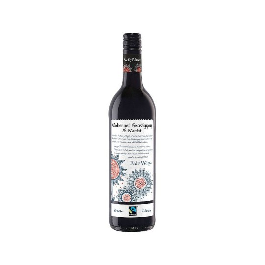 Вино столовое красное сухое «Fair Wine Merlot & Cabernet Sauvignon» 0.75 л