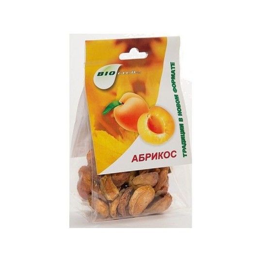 Абрикос сушеный Bioclub, 80 гр, пакет