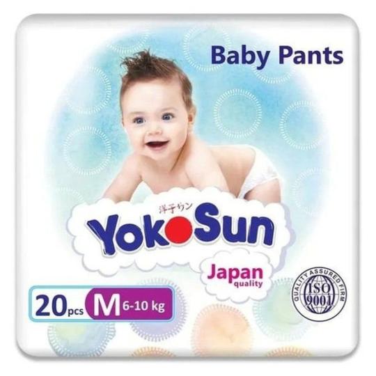 Подгузники-трусики детские YOKOSUN размер M (6-10 кг) 20 шт