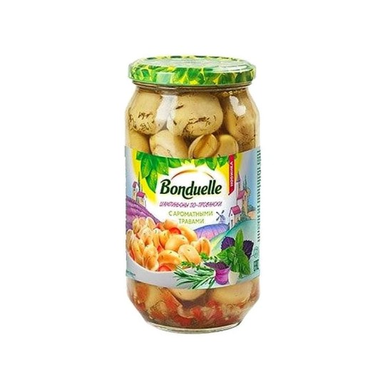 BONDUELLE|Шампиньоны по-провански с ароматными травами 540 мл