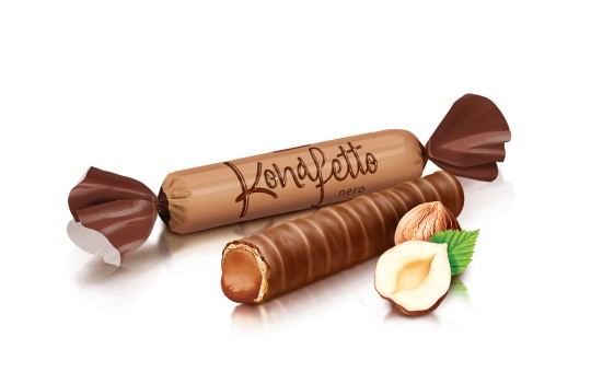 КОНФЕТЫ ROSHEN ШОКОЛАДНЫЕ KONAFETTO NERO ВЕС