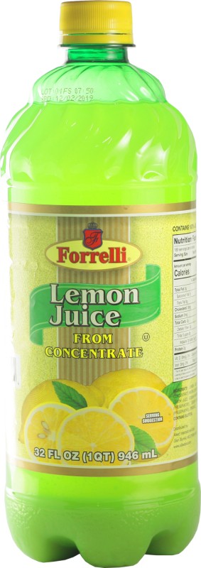 Cок лимонный Forrelli концентрированный 946 мл