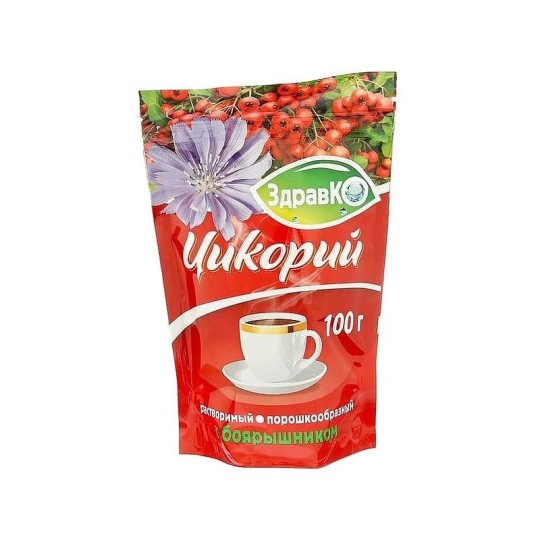 Цикорий растворимый Здравко с боярышником 100 г