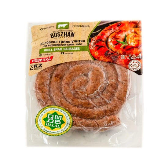 BOSZHAN КОЛБАСКИ ГРИЛЬ ЖАРКИ СУ-ВИД В/У,150Г,ШТ