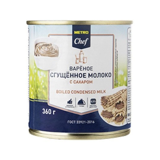 360Г МОЛОКО СГУЩЕН ВАР 8,5% MC