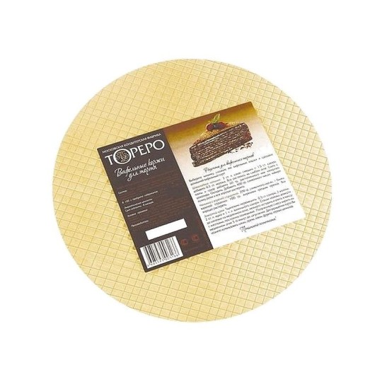 Вафельные коржи для торта ТОРЕРО 120 Г