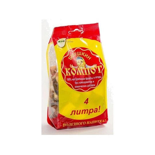 Сухофрукты смесь BIOCLUB бабушкин компот 200г