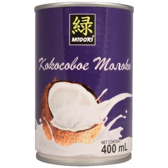 КОКОСОВОЕ МОЛОКО 18% МИДОРИ 400МЛ