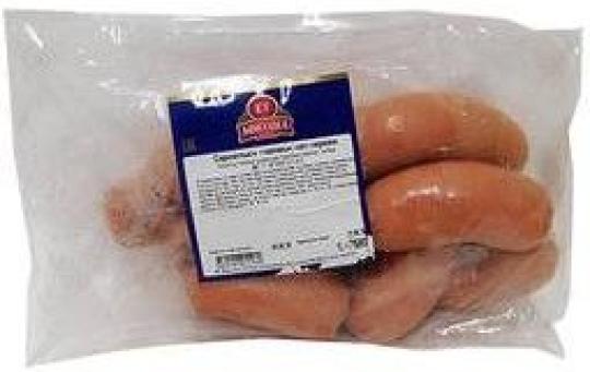 Сардельки Мясодел говяжьи натуральная оболочка вес