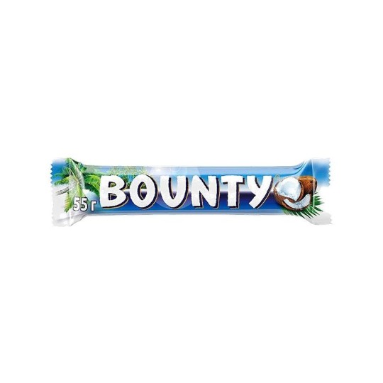 Bounty® шоколадный батончик 55гр