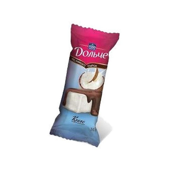 СЫРОК ГЛАЗИРОВАННЫЙ ДОЛЬЧЕ ФМ КОКОС 15% 36Г