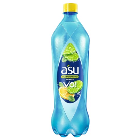 ВОДА ASU МОХИТО 0,5Л С ГАЗОМ