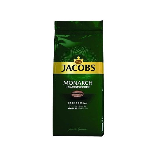 Кофе  в зёрнах JACOBS MONARCH 230 гр
