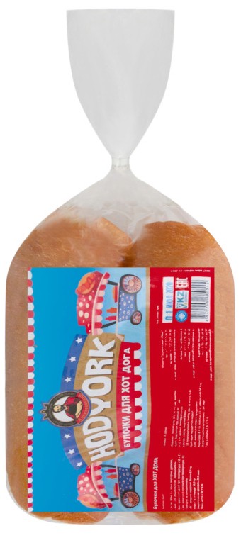 Булочки для хот-догов 4 шт