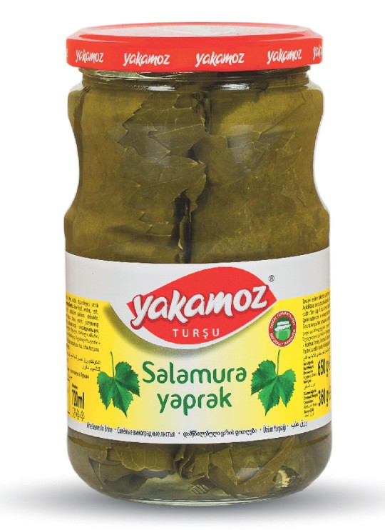 Виноградные листья Yakamoz, 720 мл.