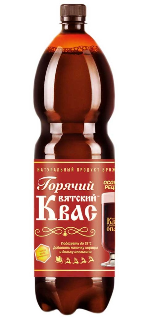 Квас Вятский горячий 1.5 Л