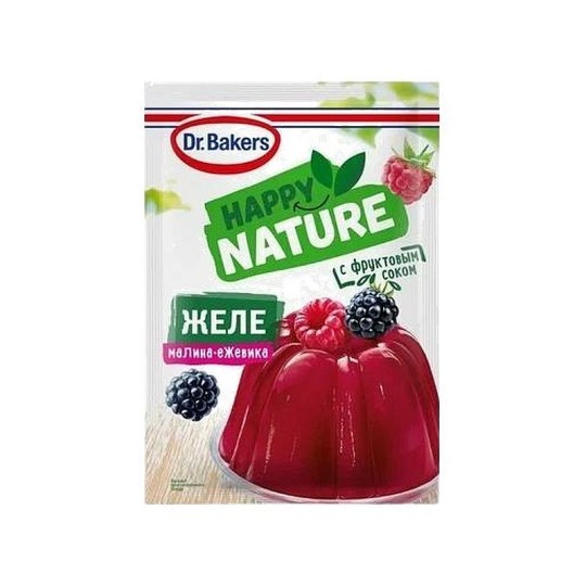 ЖЕЛЕ DR.BAKERS МАЛИНА ЕЖЕВИКА 41 Г