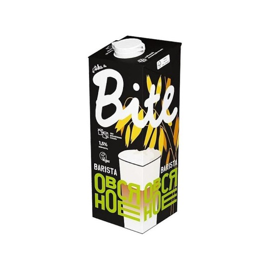 МОЛОКО BITE РАСТИТЕЛЬНОЕ BARISTA ОВСЯННОЕ 1Л