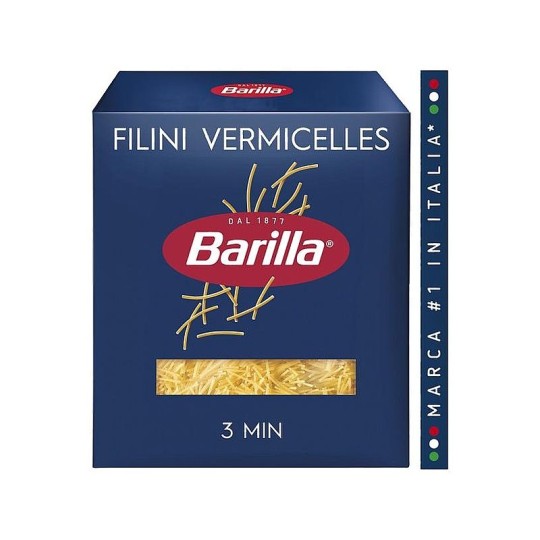 Макаронные изделия Barilla Filini n.30 из твёрдых сортов пшеницы, 450 г