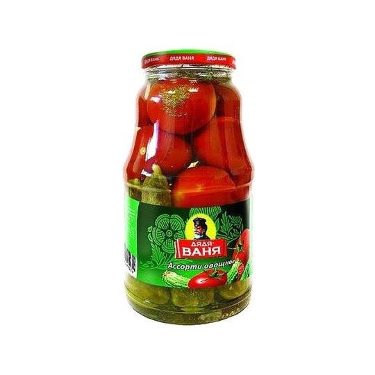 Ассорти овощное ДЯДЯ ВАНЯ, 1,8кг