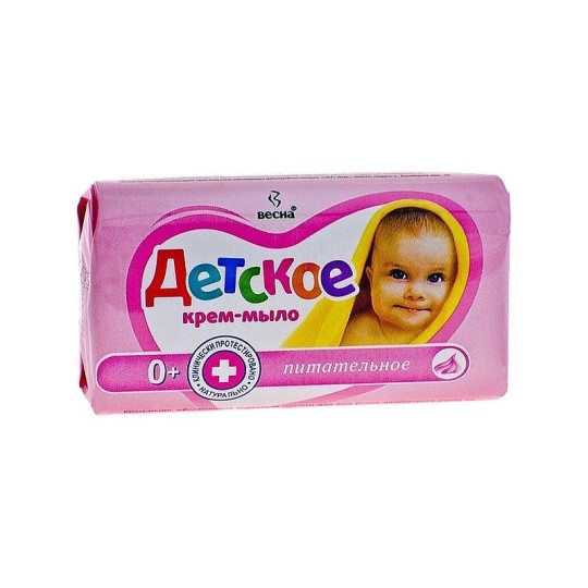 Крем-мыло детское Весна питательное 90 г