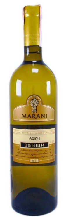 Вино Marani Твиши белое полусладкое вино 0,75 л (Грузия)