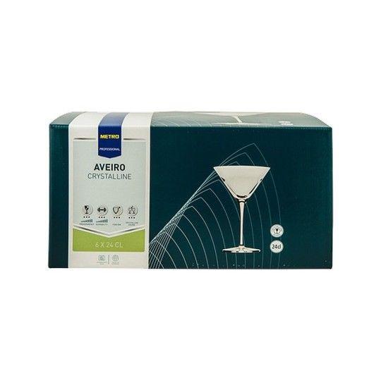 Бокал для мартини Aveiro 240мл 6шт  Metro Professional