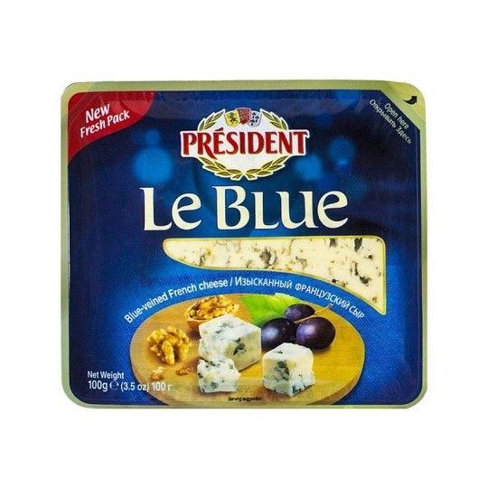 Сыр President Le Blue 50% 100гр
