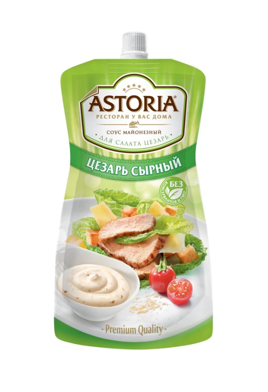 200Г СОУС ASTORIA ЦЕЗАРЬ СЫРНЫЙ