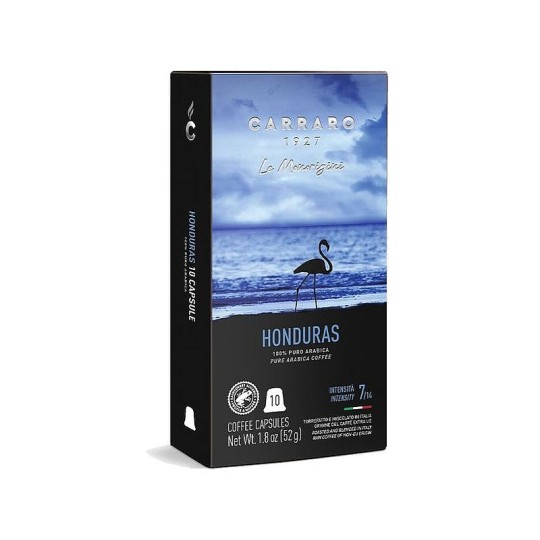 Кофе в капсулах системы Nespresso Кофе молотый в капсулах Carraro HONDURAS 10 шт.