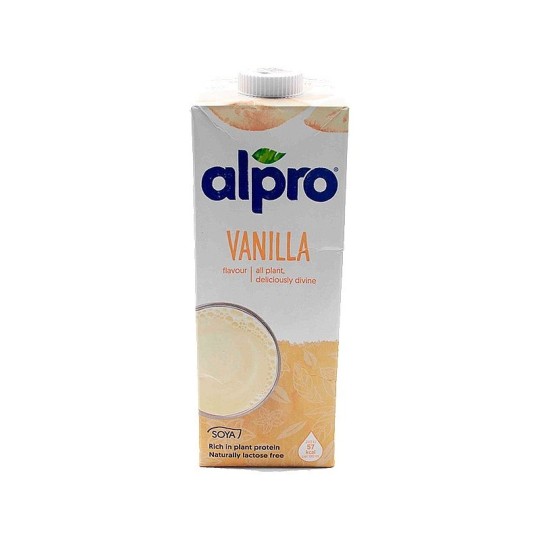 ALPRO|Растительный напиток  соевый со вкусом ванили 1,8% 1л