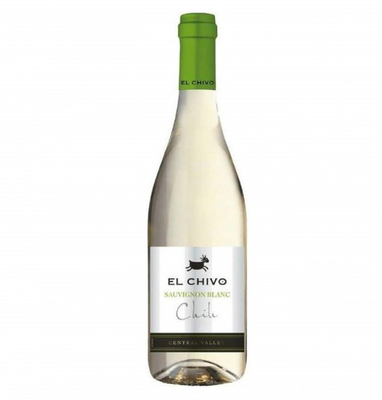 Вино белое сухое El Chivo Souvignon blanc 0.75 л.