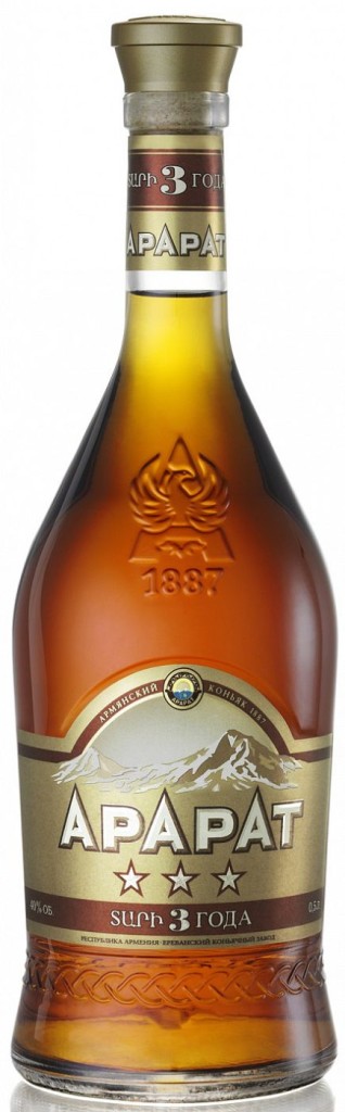 0,5Л КОНЬЯК АРАРАТ АРМ 3Г