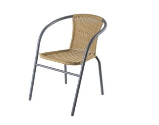 Стул из ротанга/стали 