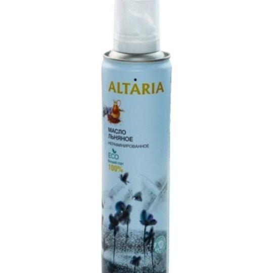 Масло льняное Altaria нерафинированное 250 мл