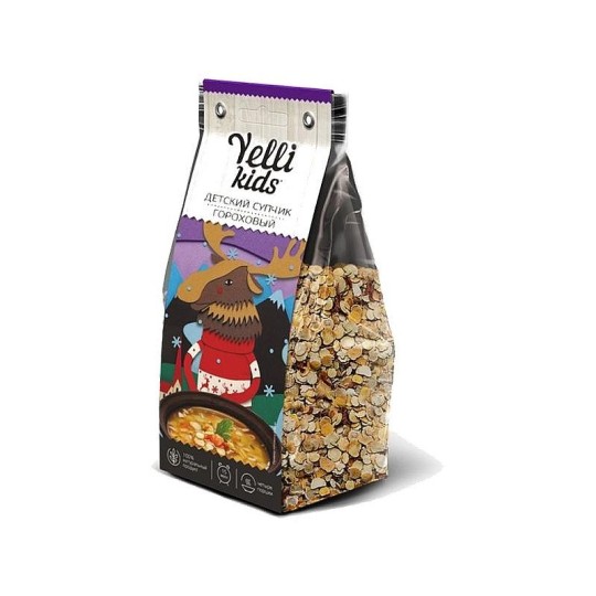 "Yelli" детский супчик гороховый 80 г./9