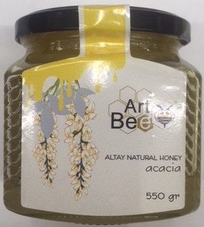 Мёд Art Bee "Акациевый", 550 гр 