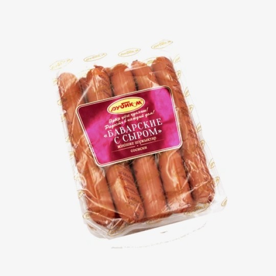 СОСИСКИ БАВАРСКИЕ С СЫРОМ ВЕС