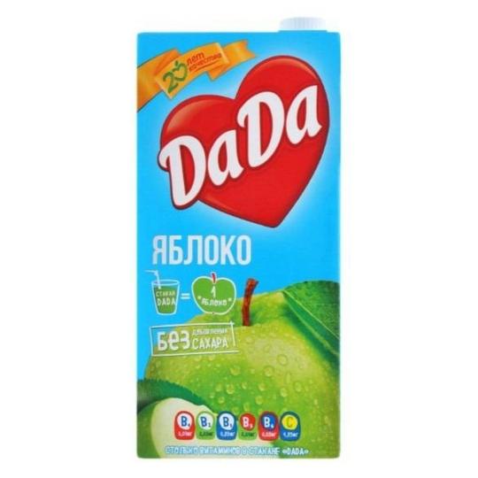 DaDa|Сок  Дача Яблоко с мякотью 1,93Л