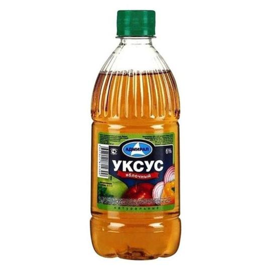 Адмирал уксус яблочный 6%  500 гр.