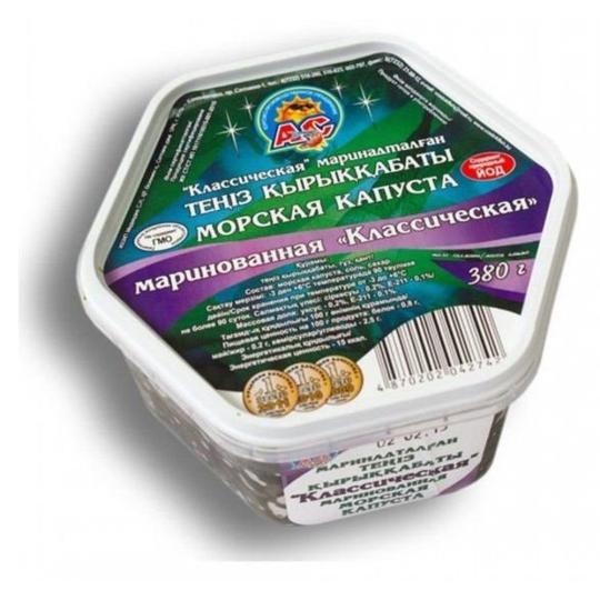 Салат из морской капусты "Классический" 380 гр.