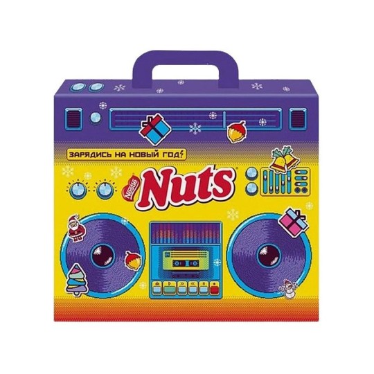  Новогодний Подарок Nuts Магнитофон 424,6г