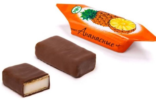 Конфеты ананасные Рахат, вес.