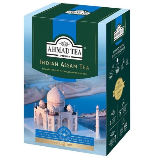 AHMAD TEA| чай черный индийский ассам длиннолистовой 200 г
