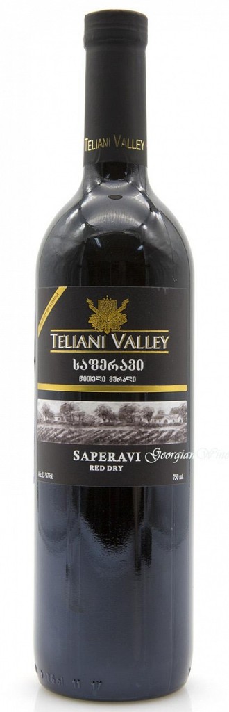 Вино Teliani Valley Саперави красное сухое 0,75 л. (Грузия)