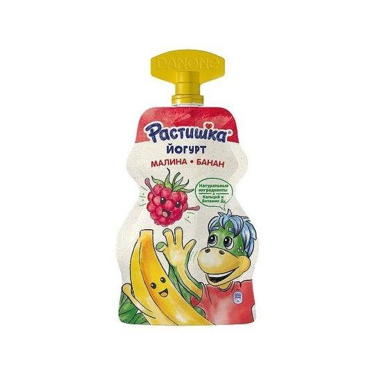 Йогурт Растишка малина/банан 70 г