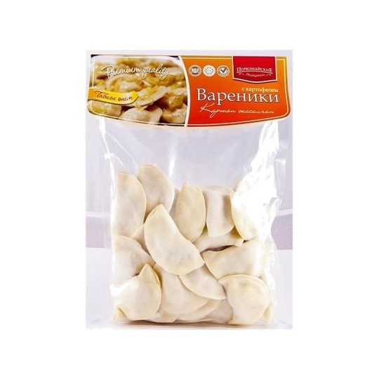 Вареники с картофелем "Первомайские деликатесы", 400 гр