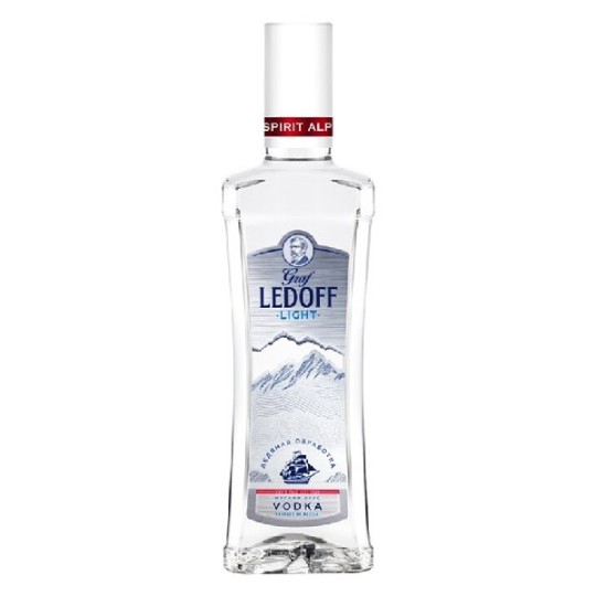 ВОДКА GRAF LEDOFF LIGHT 40% 0,5 Л СТ/БУТ.
