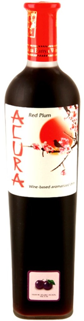 Напиток винный красный Acura Plum слива сладкий 0,75 л (Болгария)