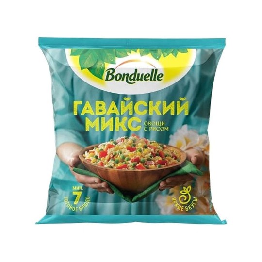 BONDUELLE| ОВОЩИ С РИСОМ ГАВАЙСКИЙ МИКС 400Г